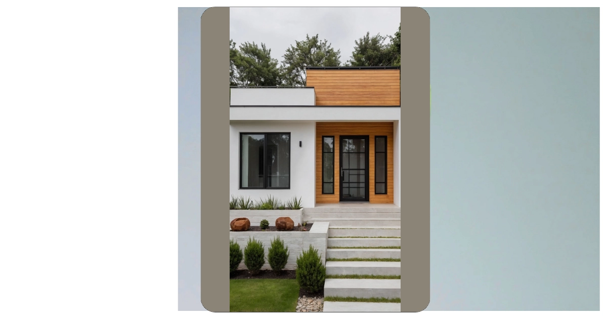 Tiny Treasures: Elevation and Interior Magic in Small House Design