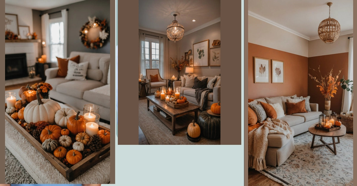 Minimal Autumn Vibes for Your Cozy Living Room