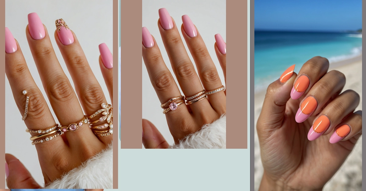 Dive into Summer with These 09 Hot Pink Nail Designs