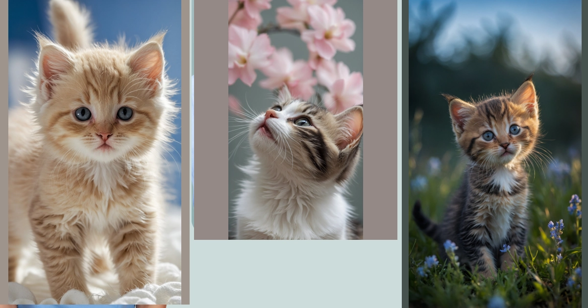 Cat-tastic Creations: 11 Unique Kitten Wallpaper Ideas