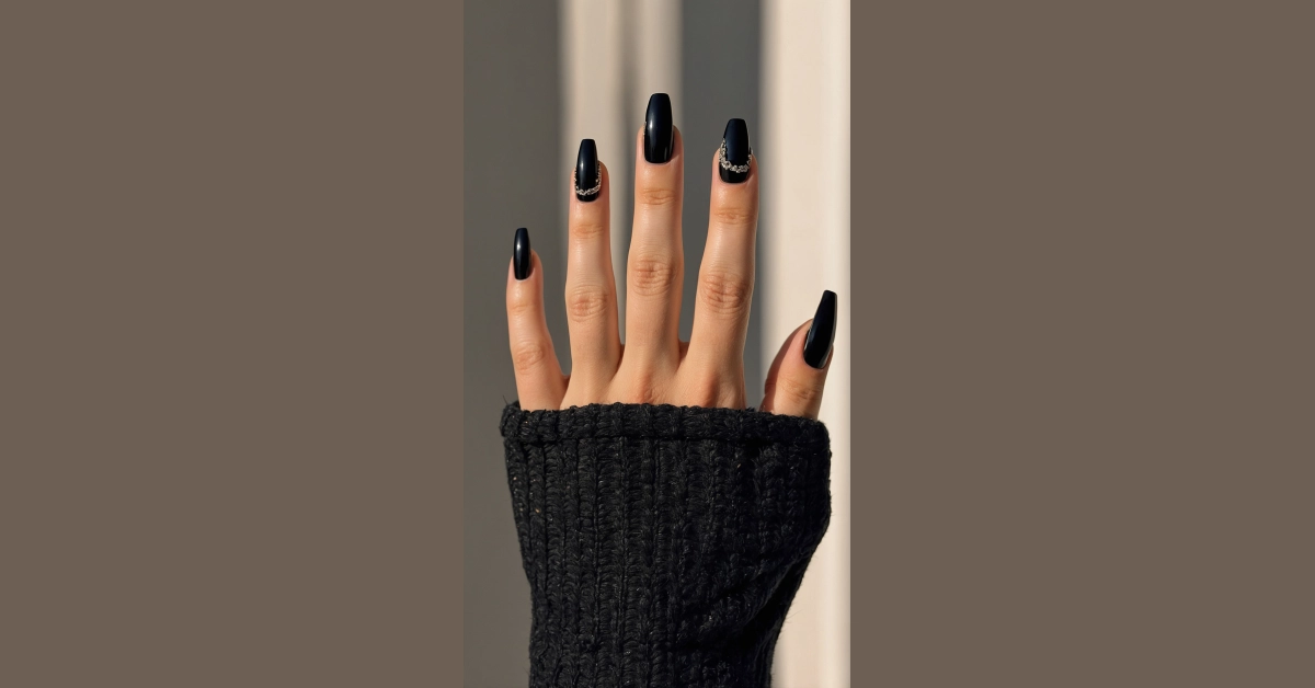 Nail It! 5 Black Nail Ideas That Are Simply Fabulous**  
**