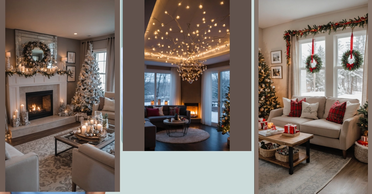Jingle Your Way into a Cozy Christmas Living Room: 18 Fun Decor Ideas