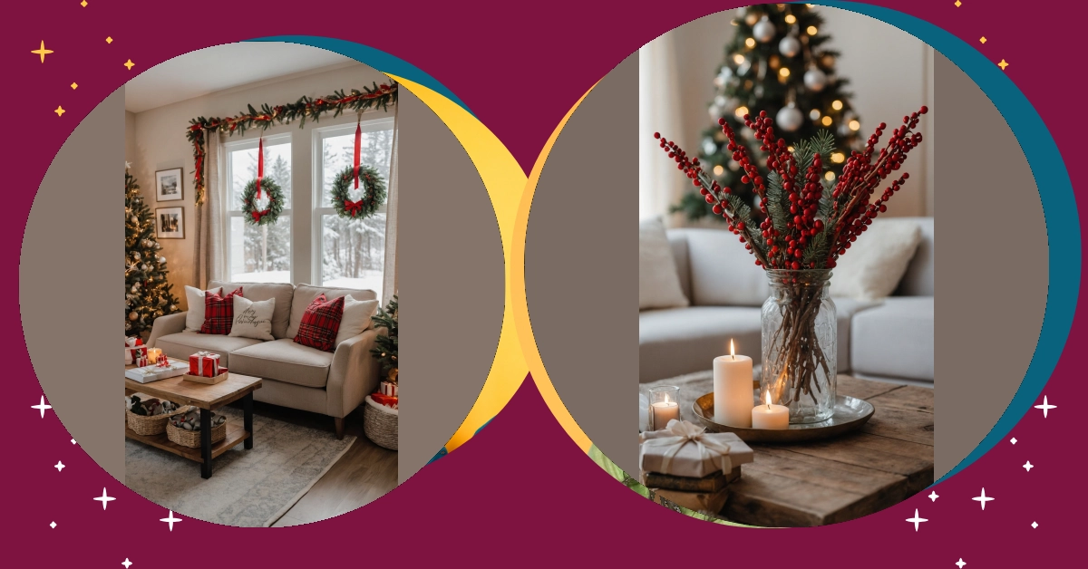 Deck the Halls with These 18 Unique Christmas Living Room Ideas